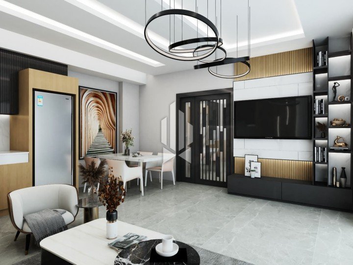 Comfortable penthouse for a large family in a new project, Alanya Center 8