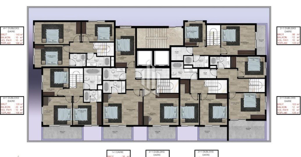 Квартира на двух верхних этажах в стильном комплексе, Махмутлар 6