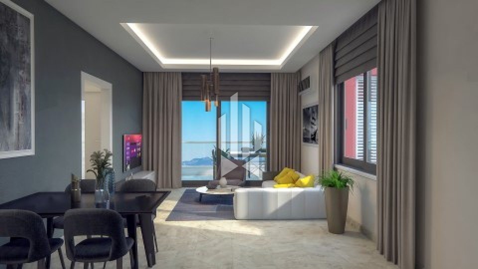 Practical penthouse in a new complex, Kargicak 4