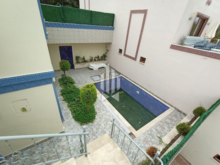 Двухэтажная вилла с бассейном в живописном районе, Каргыджак 11