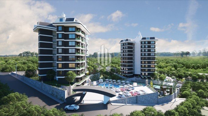 Двухуровневые апартаменты с четырьмя спальнями, Демирташ