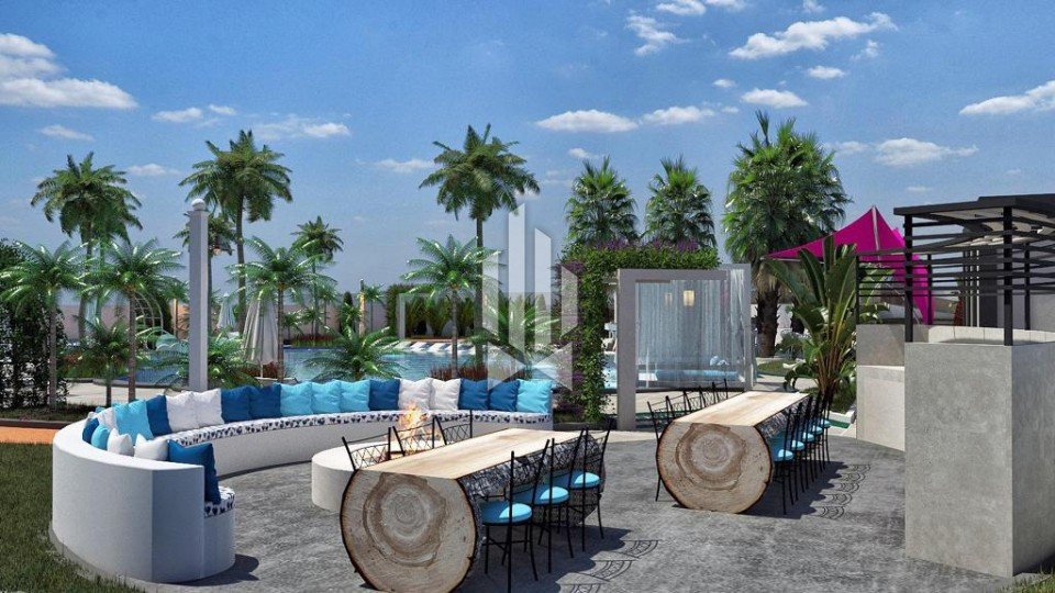 Duplex apartment with two bedrooms in an elite complex, Alanya Center 4
