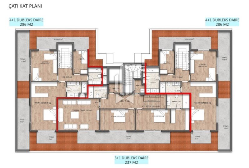 Апартаменты с двумя спальнями в семейном комплексе, Оба 26