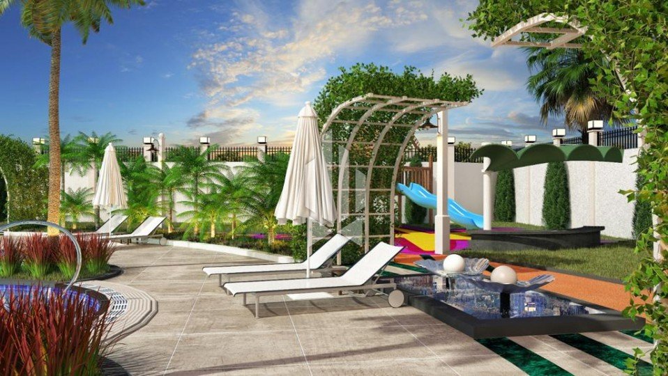 Duplex apartment with two bedrooms in an elite complex, Alanya Center 10