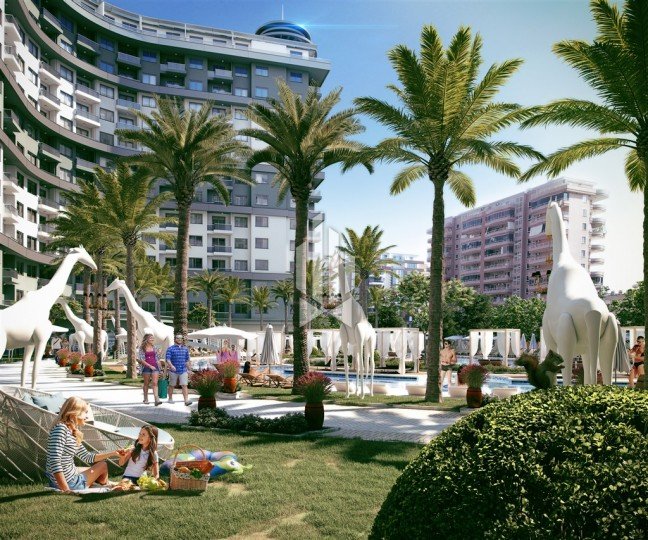Apartments in a complex with the richest infrastructure, Mahmutlar 1