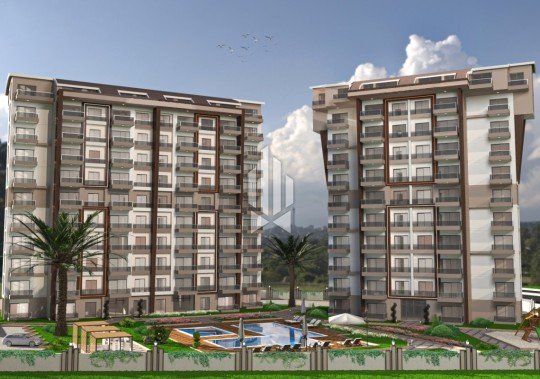 Пентхаус на двух уровнях с двумя спальнями, Газипаша