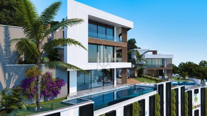 Вилла с панорамными видами на море, Джикджилли