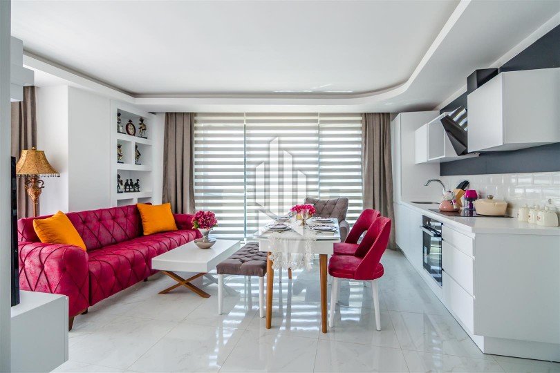 Family penthouse in a luxury complex, Alanya Center 1