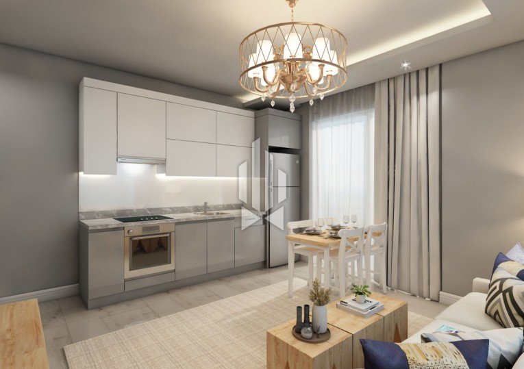 Apartments with high-quality finishes in a residential complex, Mahmutlar 4
