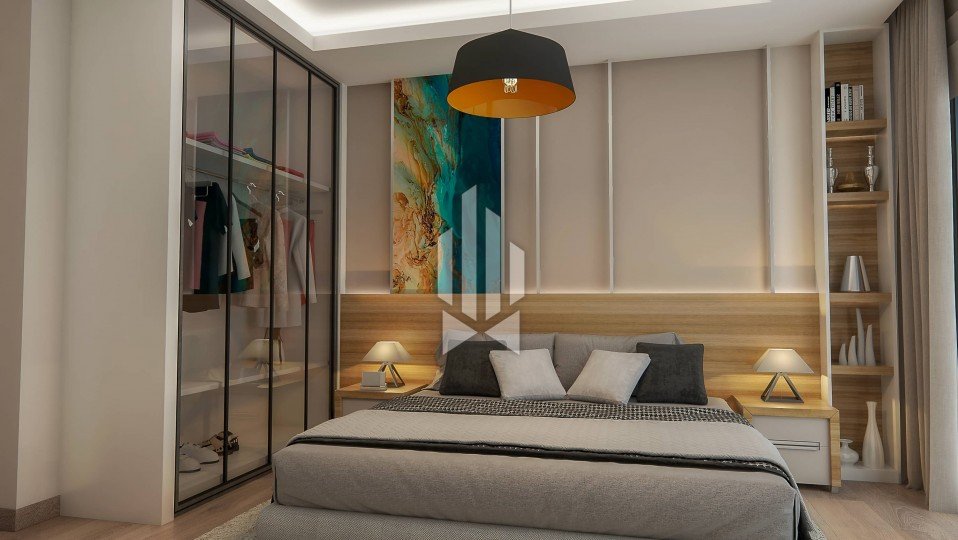One-bedroom apartment in a premium complex, Kargicak 5