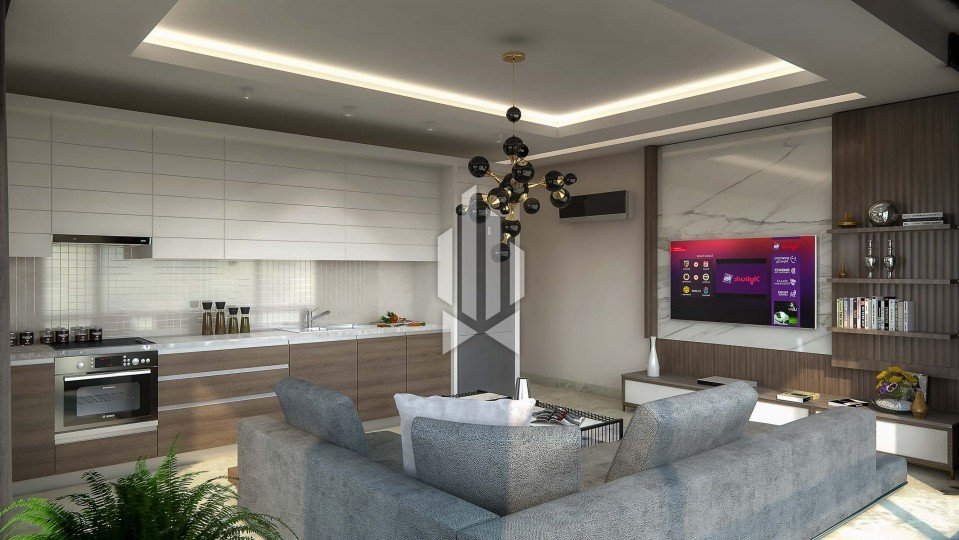 Penthouse in a premium residential complex, Kargicak 5