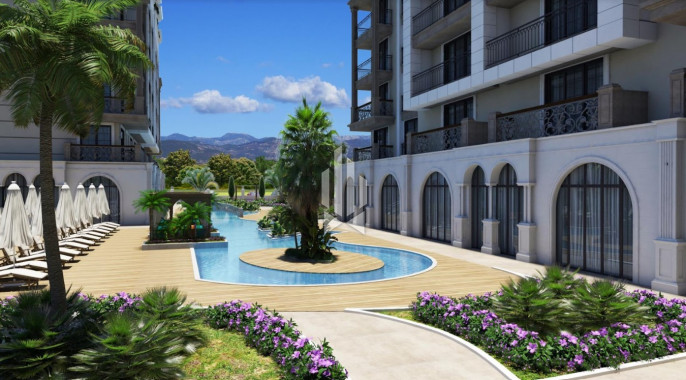 Видовой двухуровневый пентхаус люкс-класса, Центр Аланьи