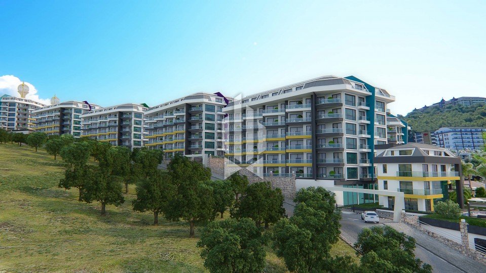 Penthouse in a premium residential complex, Kargicak 10