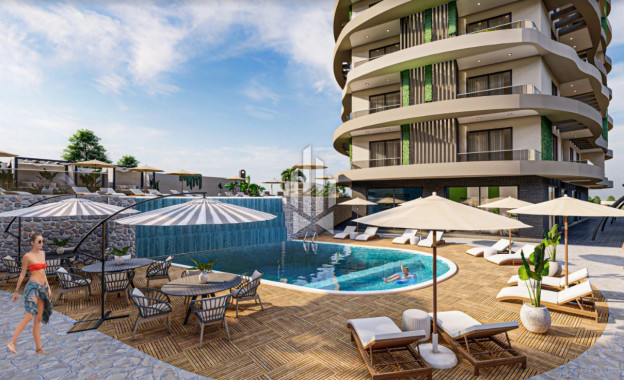 Видовые трёхспальные двухуровневые апартаменты, Авсаллар