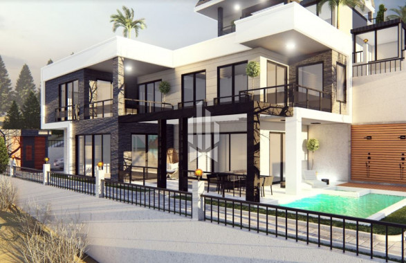 Частная вилла с двумя спальнями в комплексе вилл, Бекташ