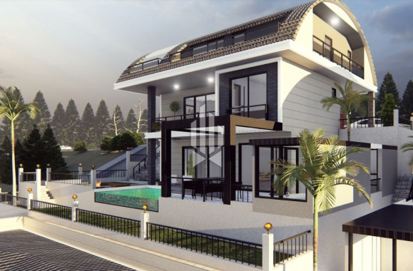 Premium villa for Turkish citizenship, Bektas