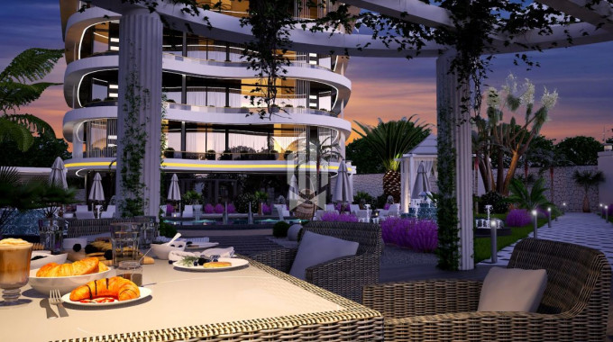 Luxury duplex penthouse with four bedrooms, Kargicak