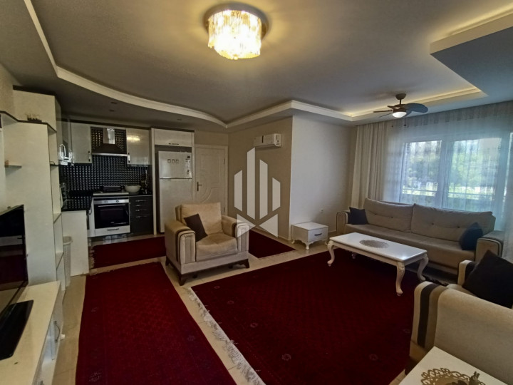 Квартира со спальней, кухней-гостиной и застеклённым балконом, Махмутлар 2