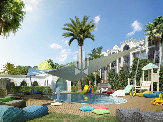 Super modern apartment in a unique residential complex, Kargicak