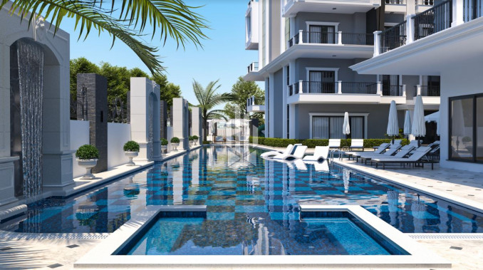 Penthouse on two levels with two bedrooms, Alanya Center