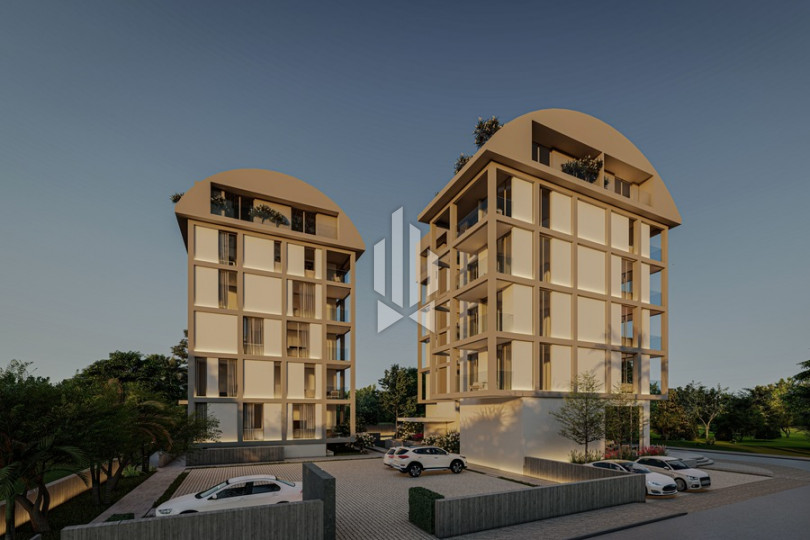 Двухуровневые апартаменты с тремя спальнями в миловидном районе Каргыджак 7