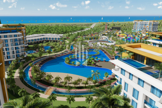 Villa 5+1 with pool in an exclusive location, Turkler