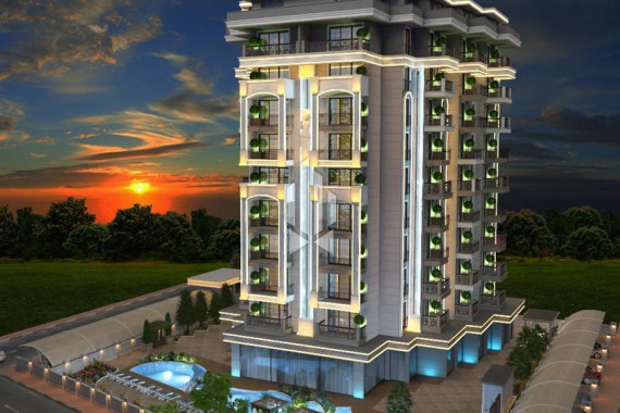 Penthouse 3+1 in a luxury autonomous complex, Oba