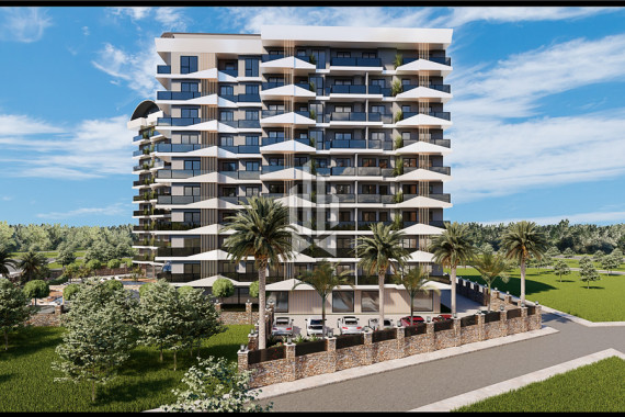 Three-room penthouse with a kitchen-living room in a new generation complex, Center