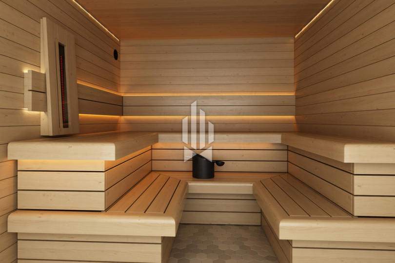 Садовый дуплекс с двумя спальнями и кухней-гостиной в новом проекте, Авсаллар 10