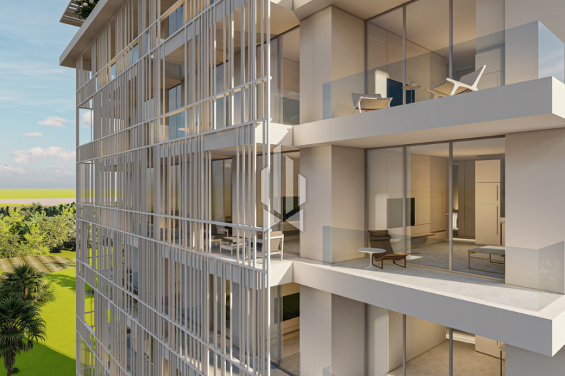 Двухуровневые апартаменты на верхних этажах в изящном новом комплексе, Махмутлар 3