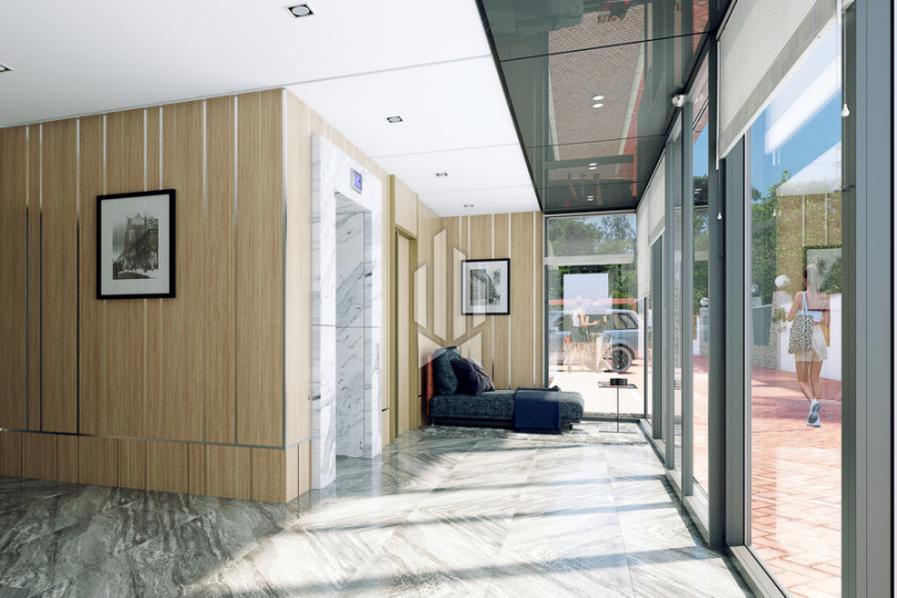 Уютные односпальные апартаменты с гостиной и смежной кухней в комплексе рациональной планировки, Газипаша 2