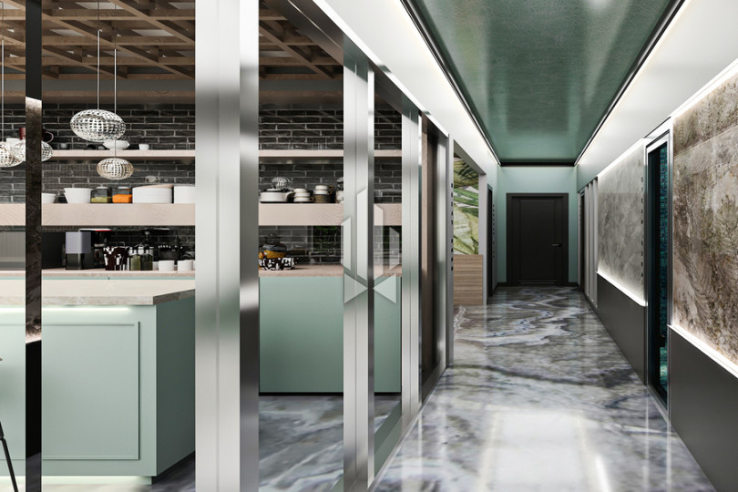 Потрясающие односпальные апартаменты с американской кухней-гостиной в стильном комплексе, Махмутлар 16