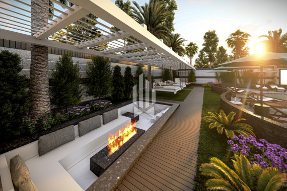 Восхитительный трехспальный пентхаус в стильном комплексе премиум-класса, Махмутлар