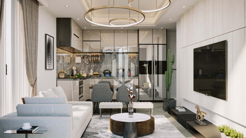 Comfort apartments in a new project near the sea, Kargicak 6