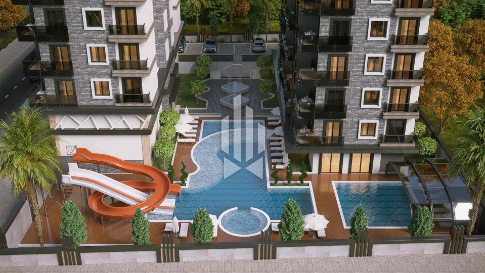 Comfort apartments in a new project near the sea, Kargicak 2