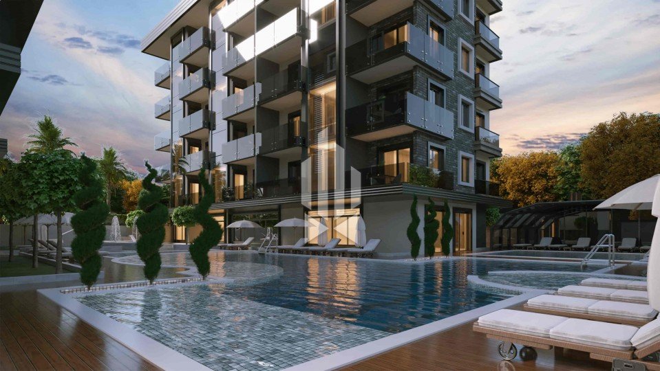 Comfort apartments in a new project near the sea, Kargicak 3