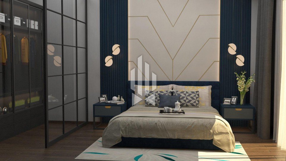 Rational layout apartment in a luxury complex by the sea, Alanya Center 9