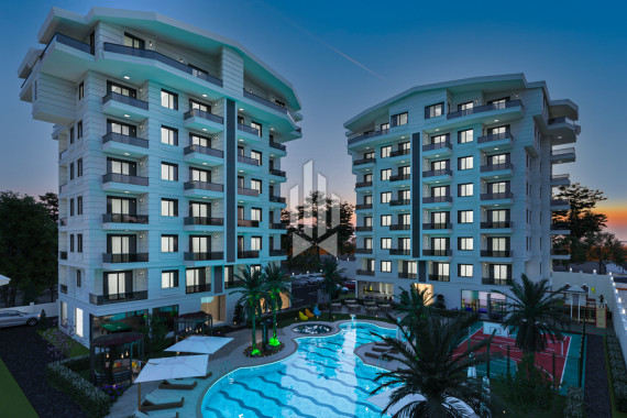 Luxurious four-bedroom penthouse in a great area, Gazipasa