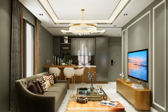 Пентхаус уютной планировки в современном комплексе, Паяллар