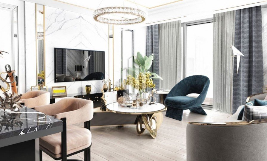 View penthouse in an exclusive residential complex, Mahmutlar 4