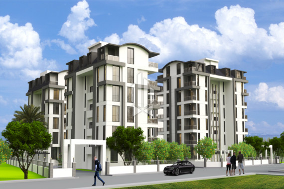 Просторная квартира в престижном новом комплексе, Газипаша