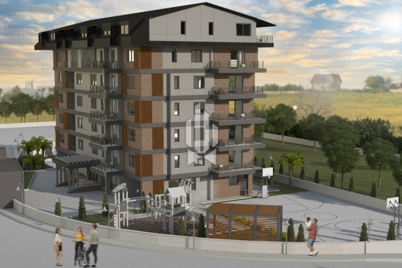 Spacious apartment on the top two floors, Gazipasa