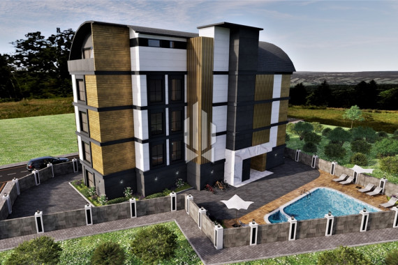 Стильный пентхаус в небольшом комплексе, Газипаша