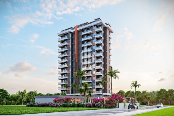 Spacious apartment in a luxury complex, Mahmutlar