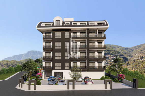 One-bedroom apartment in a comfortable new complex, Oba