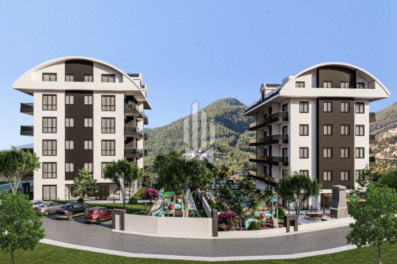 Spacious duplex apartment in a prestigious complex, Oba