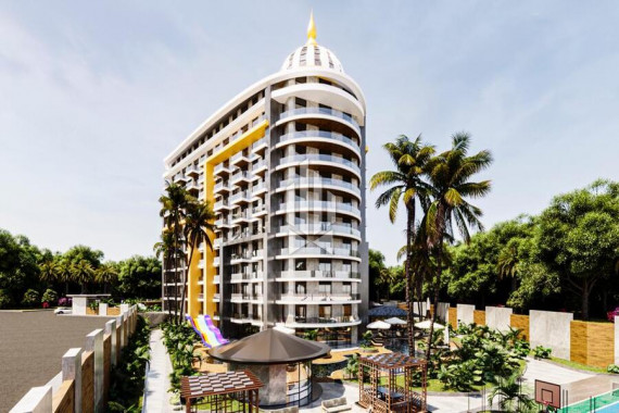 Spacious penthouse with five bedrooms and a large terrace, Gazipasa