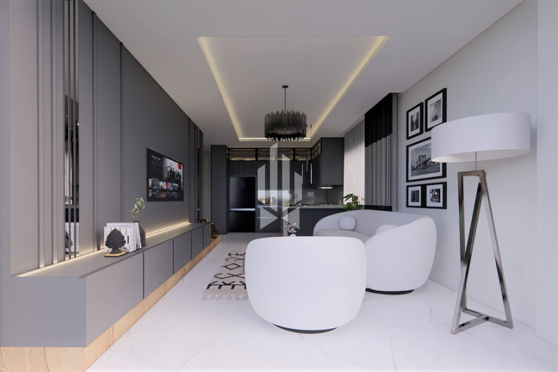 Квартира со стильным дизайном в модном комплексе, Газипаша 16