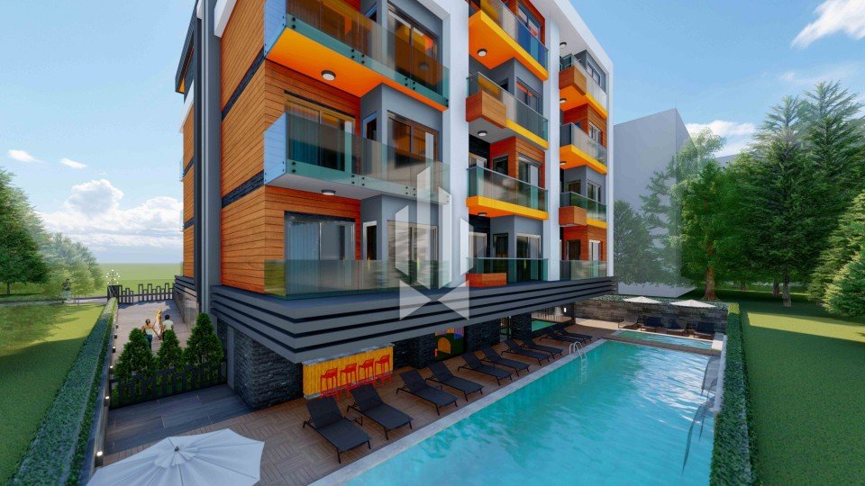 Top-plan apartment in a stylish complex, Alanya Center 1
