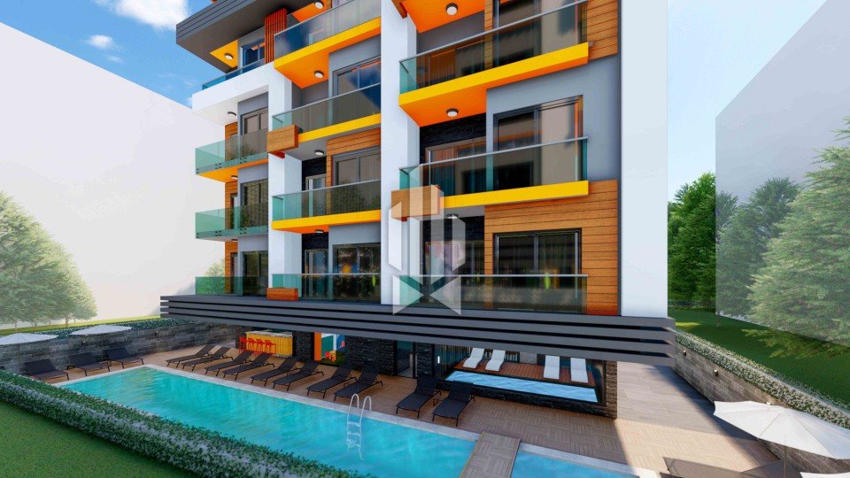 Top-plan apartment in a stylish complex, Alanya Center 5